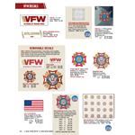 VFW Store Catalog - Decals, Magnets, Auto, Riders